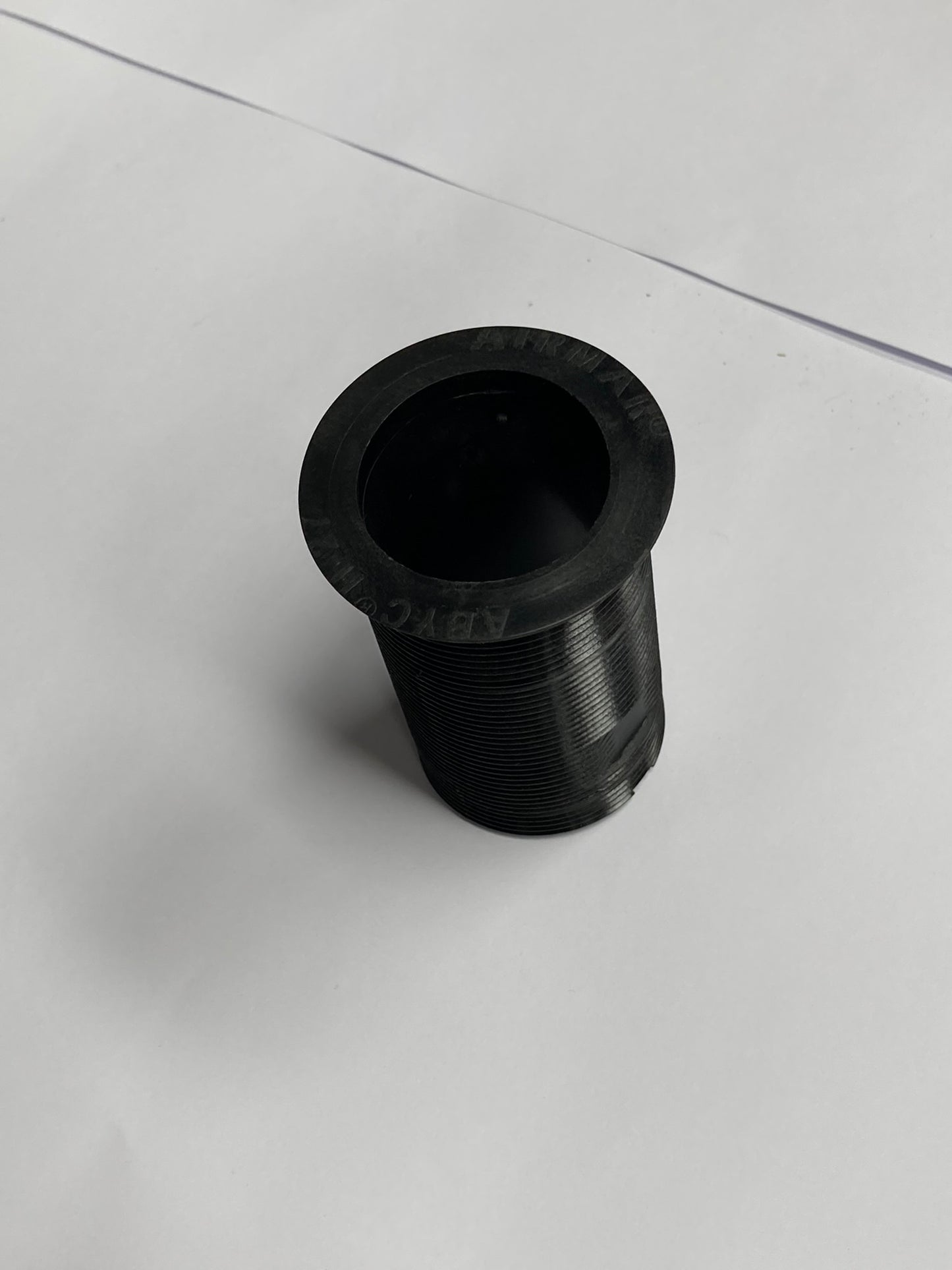 Standard through hole transducer fitting with flap